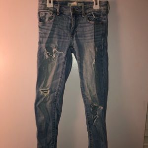 distressed jeans from Abercrombie